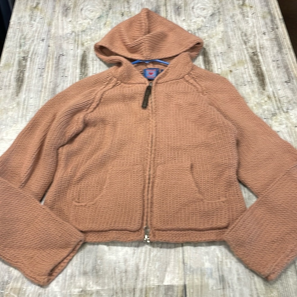 Next Era Sweater Womens Medium Knit Hooded